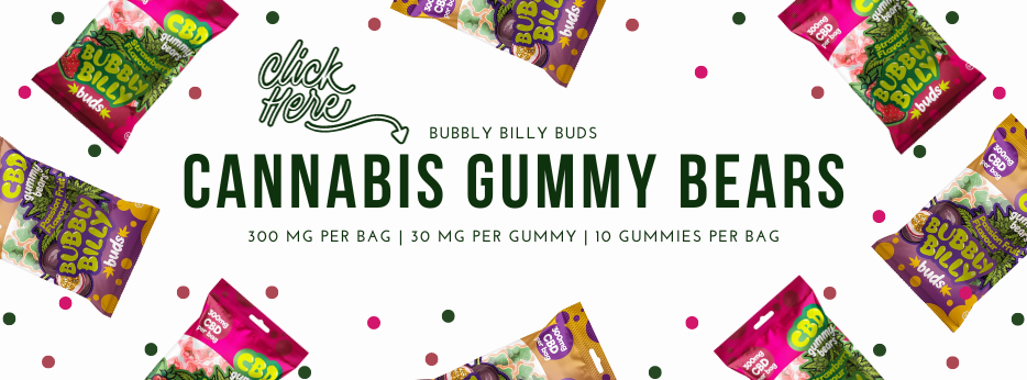 Banner bubbly billy buds cannabis gummy bears