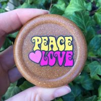 Hemp Grinder Peace and Love