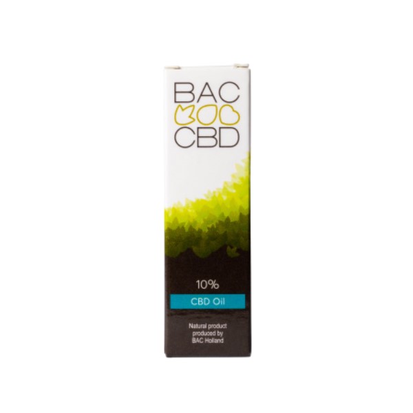 BAC CBD – 10% CBD-olie