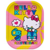 Metal Rolling Tray - Hello Kitty 'Retro Tourist' - 18 x 14cm