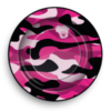 Metal Ashtray - Fluo Camouflage Pink - 13,5 x 13,5cm