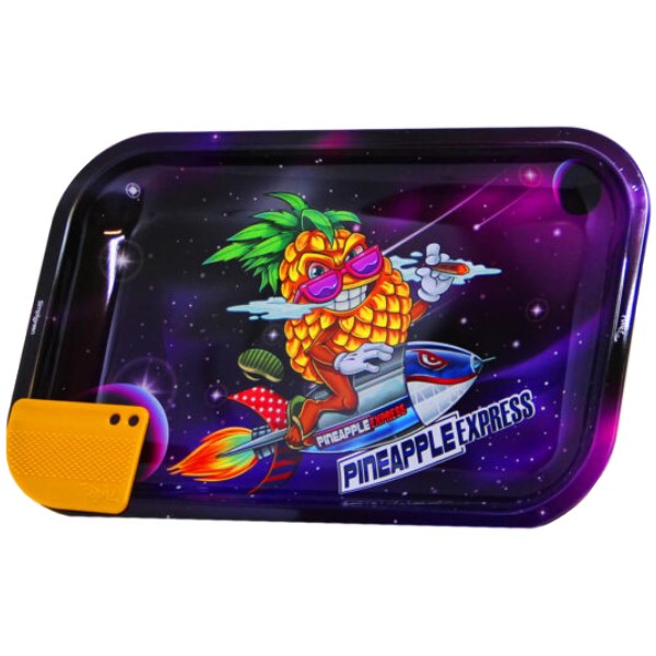 Metal Rolling Tray - Pineapple Express - 27 x 16cm