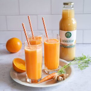 Post - Go now - Wortel sinaasappel gember smoothie - De Stoelendans